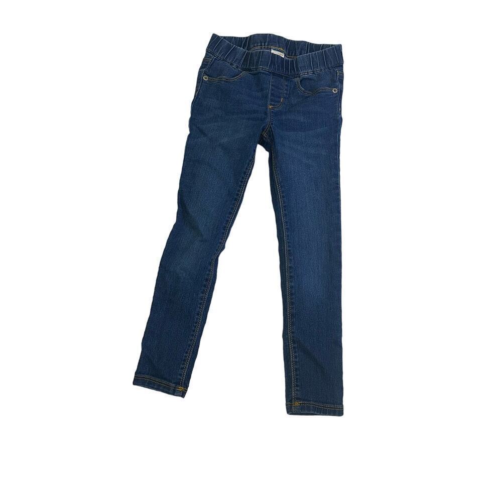 Girl's Gymboree Pull On Jeans sz 5 Elastic Waist Jeans